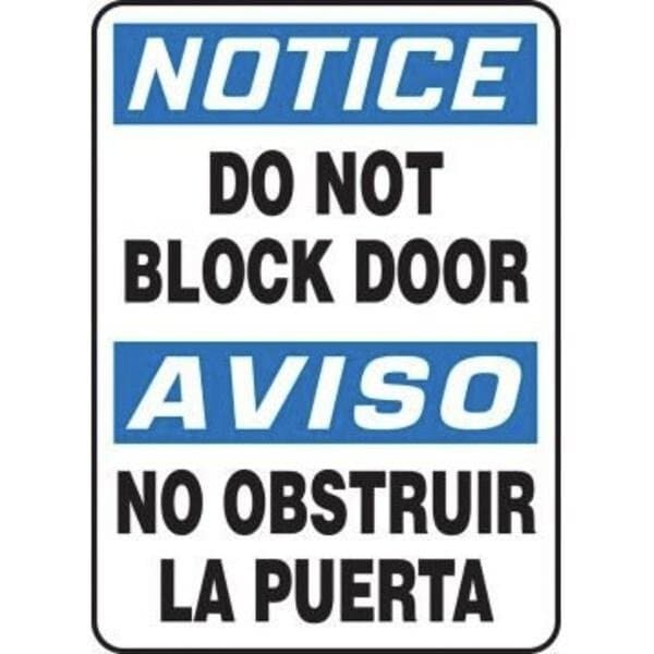 Accuform OSHA NOTICE BILINGUAL SAFETY SIGN SBMABR802XT SBMABR802XT - main
